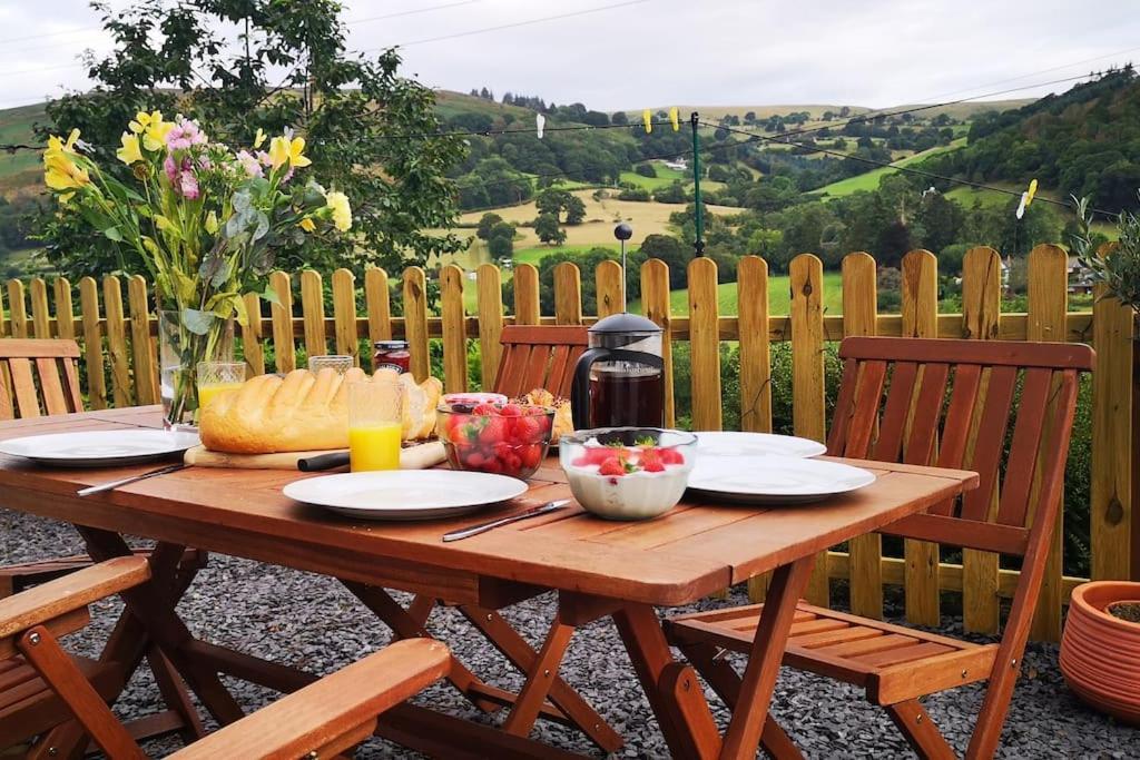Hillside Cottage, Countryside Views Near Llangollen Corwen Esterno foto